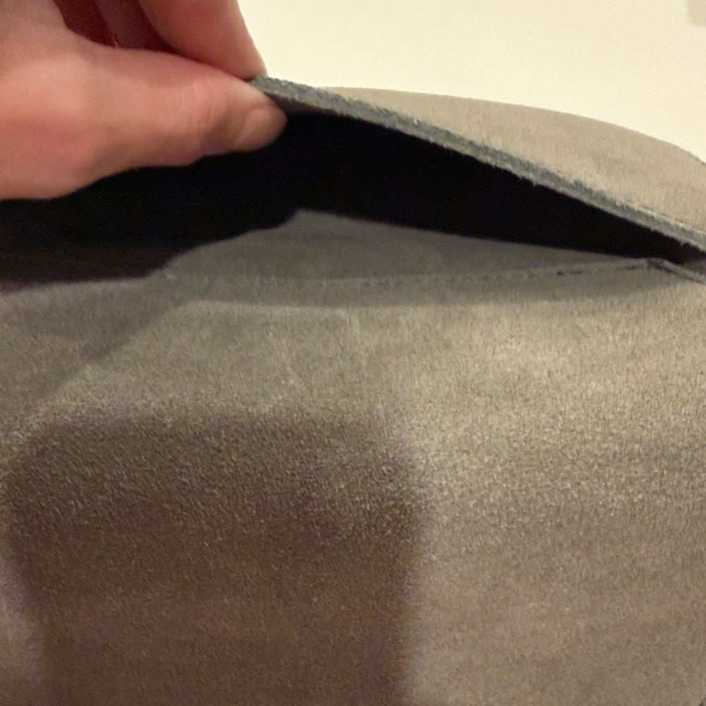 Madewell sage Suede Crossbody Bag - Picture 3 of 8